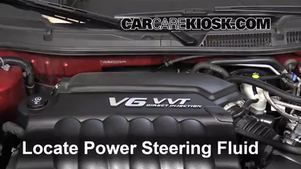 2013 Chevrolet Impala LT 3.6L V6 FlexFuel Power Steering Fluid Fix Leaks